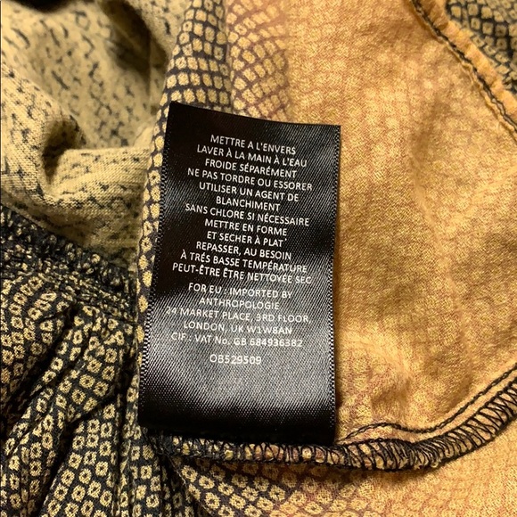 *BNWT* ANTHROPOLOGIE - Suva Swing Top by Akemi + Kin - Picture 12 of 13